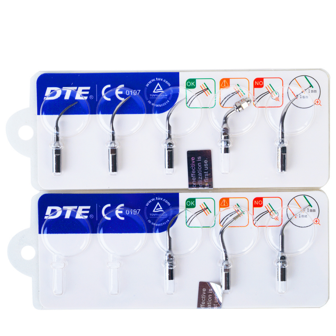 Juego De 8 Puntas Para Escariador Dental DTE D7 Woodpecker