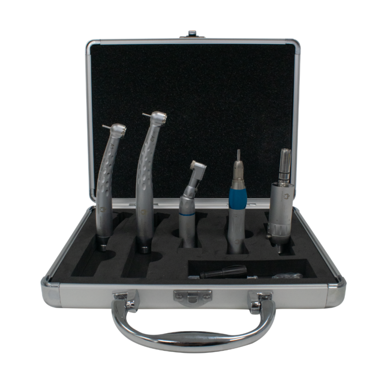 Kit de Piezas De Alta Y Baja Velocidad Apple Dental 6b Negro